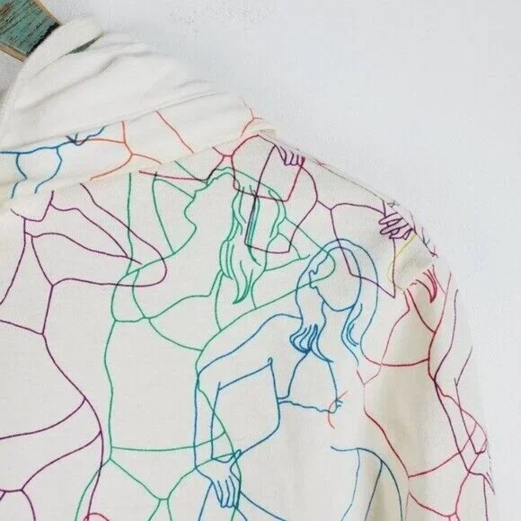 Vurt X Pacsun RARE Bikini Print Hoodie Jacket Sz Sm MUST SEE! - Picture 4 of 8